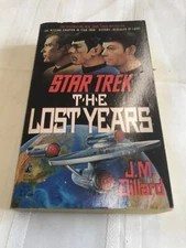 Star Trek The Lost Years by J M Dillard Pocket Book Paperback 1990 First Print