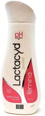 1 BOTTLE LACTACYD PRO-BIO(femina floral)Shampoo Íntimo de uso Diario 220ml 