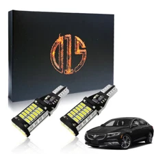 White 921 W16W LED Reverse Backup Light Bulbs for 2014 2015-2020 Buick Regal