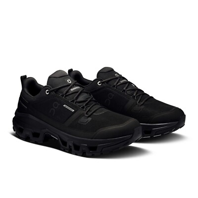 On Cloudrock Low WP Black Black 3MF10251043 Missiongrip Men's