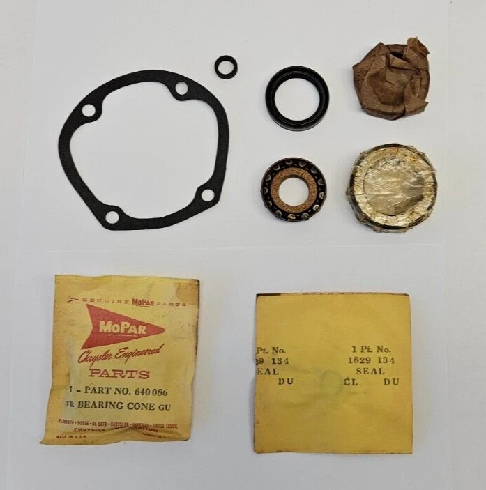 Комплект подшипников корпуса рулевого сектора 1960-1964 Dodge Plymouth 2084580 новые из старых запасов - Изображение 4 из 4