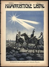  "HUMORISTICKE LISTY" Czech Humor/Satire Magazine - NOV 1912 - K. RELINK ILLUS.