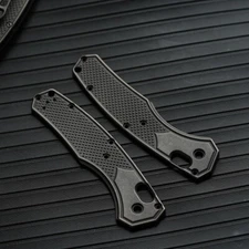 1 Pair Custom Made TC21 Titanium Alloy Handle Scales for Benchmade 15535 Knives