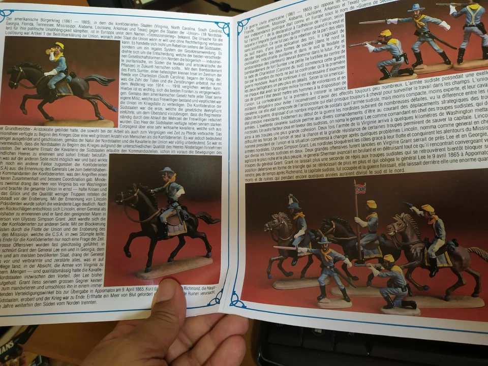 L'esercito sudista e la guerra di secessione atlantic 1/72 - Immagine 4 di 4
