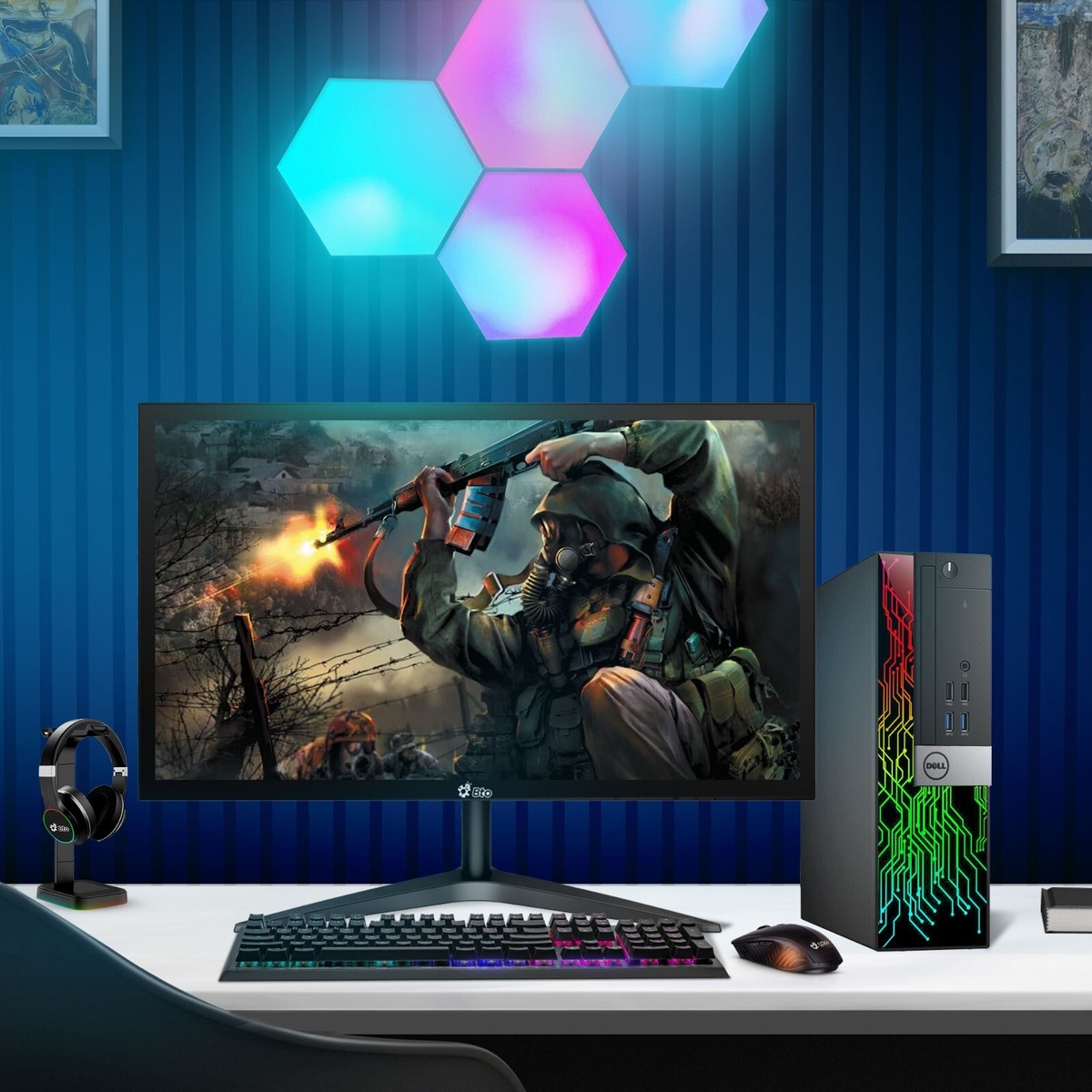 Dell Gaming Desktop PC i7 16GB 1TB SSD New 24