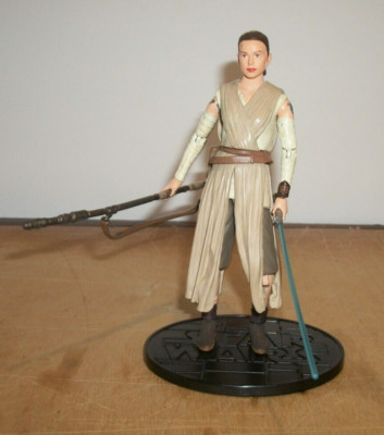 Star Wars Elite Series Rey Die-Cast Cast Figure Disney Store 