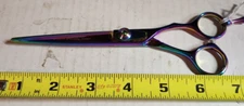 Master Grooming Tools 5200 Series Rainbow  6.5" Straight Shears