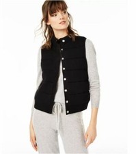 Charter Club Cashmere Vest, Regular & Petite Sizes Black L