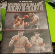 ROCKY III  IV 2 Movies DVD Sylvester Stallone Mr. T Dolph Lundgren NEW SEALED