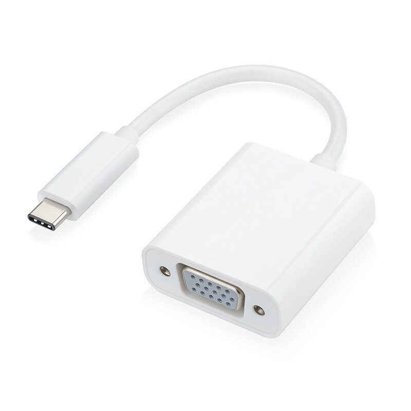 USBC To VGA Cable Adapter USB Type C USB 3.1 Video Converter-image