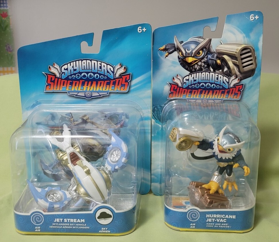 Skylanders Superchargers Hurricane Jet-Vac Jet Stream Sky