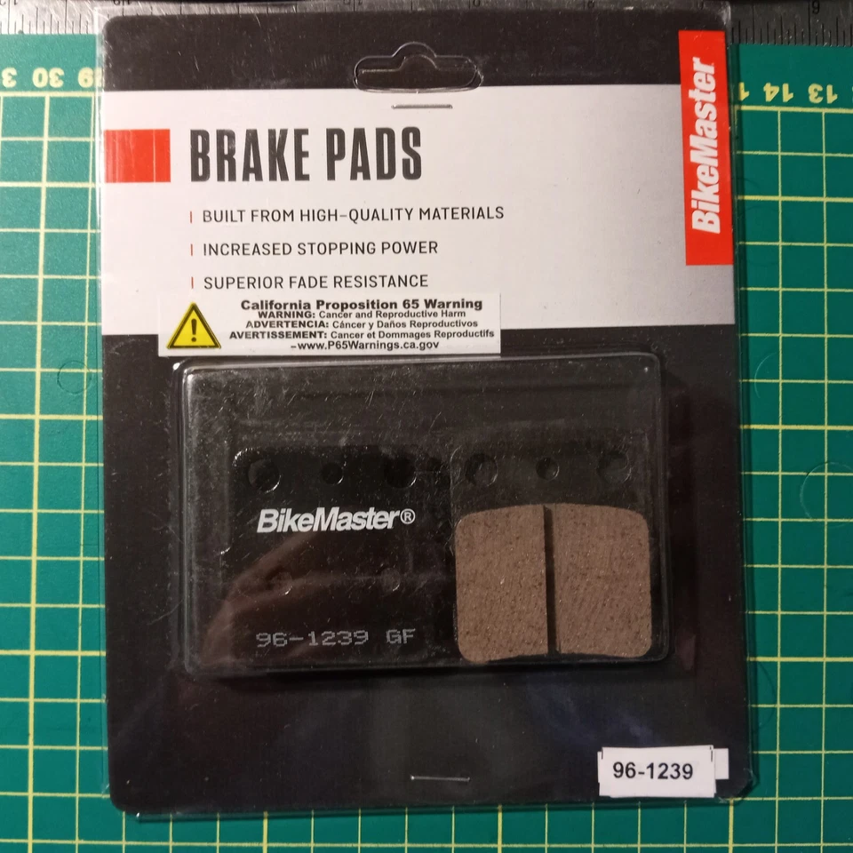 Kawasaki KX80 KX85 KX100 KLX140 BikeMaster колодки 961239 подходит 1988-2017 80-140cc - Изображение 4 из 4