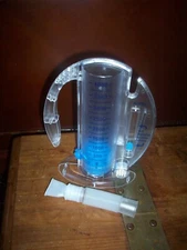 AirLife Volumetric Incentive Spirometer w/One-Way Valve 4000 mL, used maybe 1-2