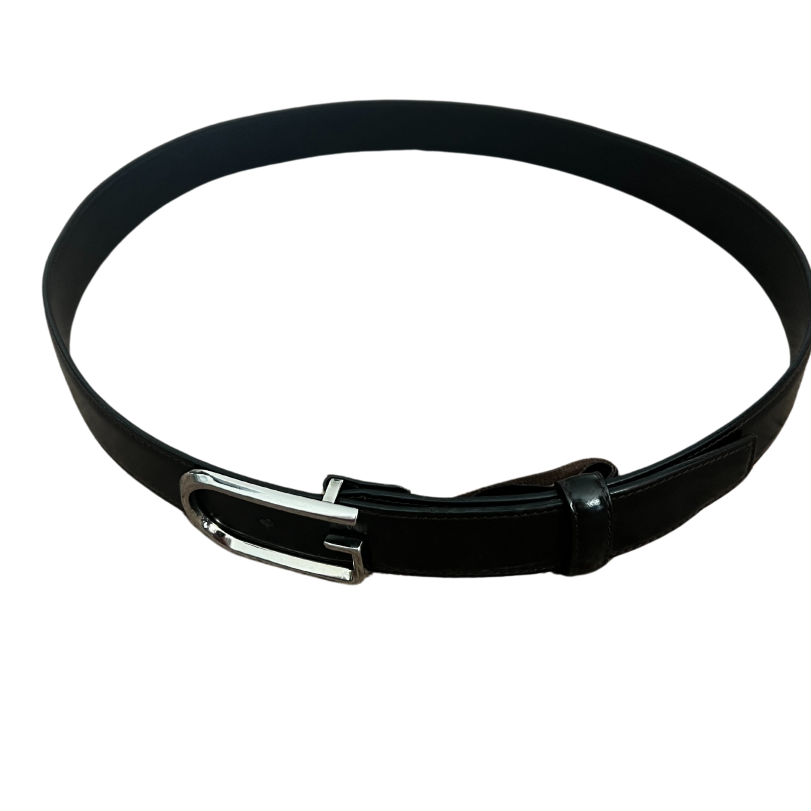 Gucci Leather Belt for Women with Classic Interlocking G Buckle-image