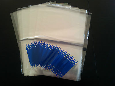 10 Stück Bratbeutel 55 x 60cm XXL EXTRA Groß mit Verschlußclipsen Bratschlauch 