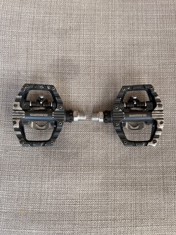 Shimano PD-EH500 SPD Pedals Dual Sided Clipless / Flat Platform Black Pair