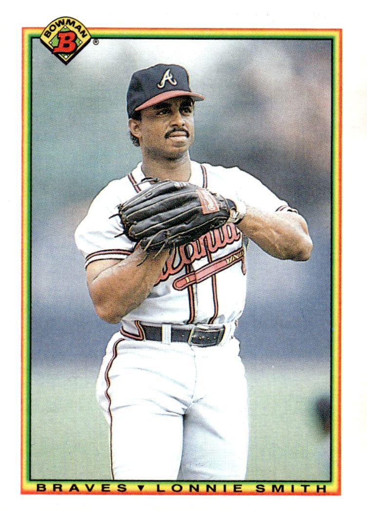 1990 Bowman #12 Lonnie Smith