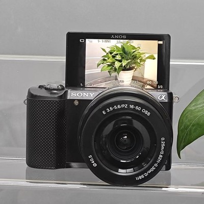 Sony Alpha a5000 Mirrorless Digital Camera with 16-50mm Lens Black 90%New