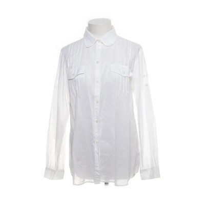 Gap, Bluse, Größe: L, Weiß, Baumwolle, Damen #bCU