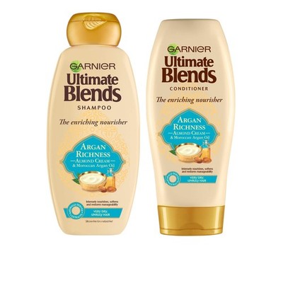 Ultimate Blends Shampoo & Conditioner Set Arganreich mit marokkanischem Arganöl