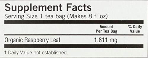 Yogi Women's Raspberry Leaf Tea Organic Caffeine Free 16 Count Herbal Blend - Picture 3 of 3