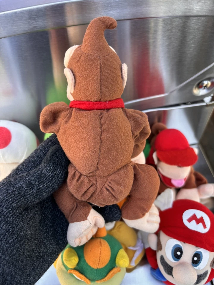 LOTE 7 DE COLECCIÓN 1997 BD&A Nintendo 64 Super Mario Bean Bag Peluche Foto 3 de 4