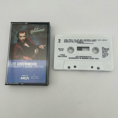 #ad Lee Greenwood Somebody’s Gonna Love You Cassette 1983 Free Shipping $9.95