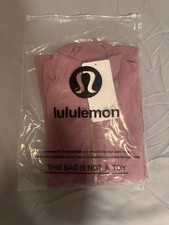 Lululemon Define Full Zip Pink Track Jacket Slim Fit Women's Size 4