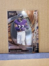2025 Panini Select - Turbocharged Derrick Henry #17 Baltimore Ravens
