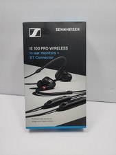 SENNHEISER In- Ear Audio Monitor, Black, Wireless 509171 