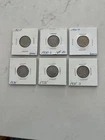 Buffalo Nickel Lot 1920, 1930 S, 1931 S, 1934, 1935, 1935 S San Francisco Mint