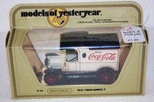 Coca-Cola Spielzeug Auto Matchbox Lesney Ford T 1912 England 1978 Metall TT57