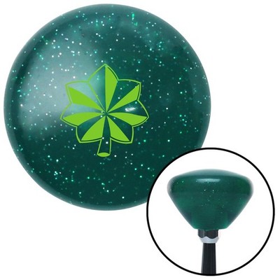 Green Major and Lieutenant Colonel Green Retro Metal Flake Shift Knob M16x1.5