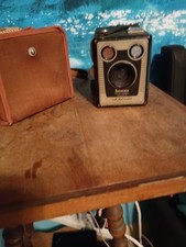 Vintage Box Camera: Brownie SIX-20 Model D Made in England/KODAK Limited