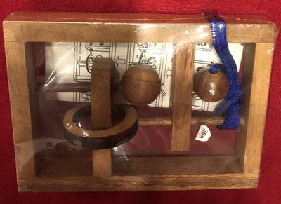 Holzpuzzle: Logik- und Einfallsreichtumspiel mit Lösungsheft