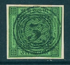Baden Mi. No. 6 Centric Crystal Clear NS "32" Efringen