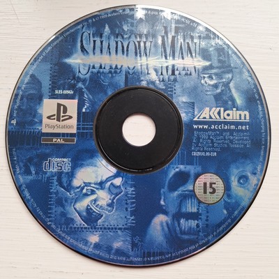 Shadow Man PS1 Spiel nur Disc Sony Playstation One Acclaim SLES-00947 Retro PAL