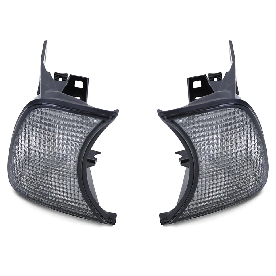 Frecce nere fumè coppia sinistra destra adatte per BMW Serie 5 E34 87-97 - Immagine 4 di 4