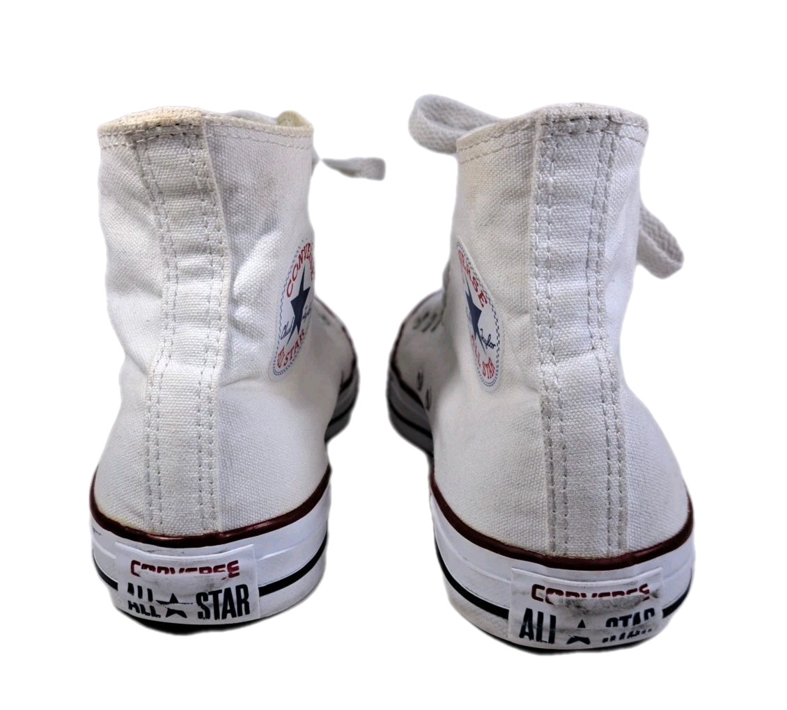 Women's converse chuck taylor All Star White Size 9 High Top Canvas Lace Up thumbnail 4