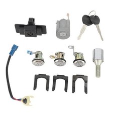 Car Lock Cylinder Key Set Replacement for Pajero Montero 2nd 1990-2004