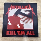 Metallica Kill 'Em All Elektra Metal LP Vinyl 60766-1 , DMM 1988