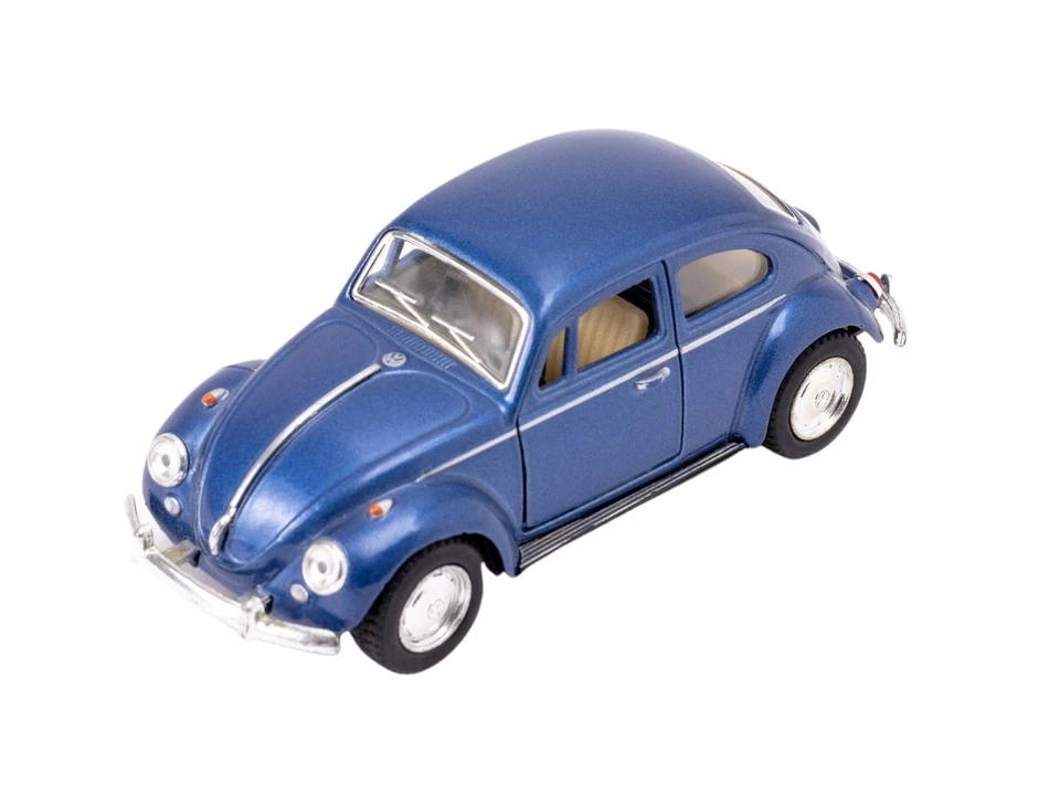 Modellino Auto 1967 Classical Beetle. Auto Giocattolo 1:32 con Porte Apribili. - Immagine 4 di 4