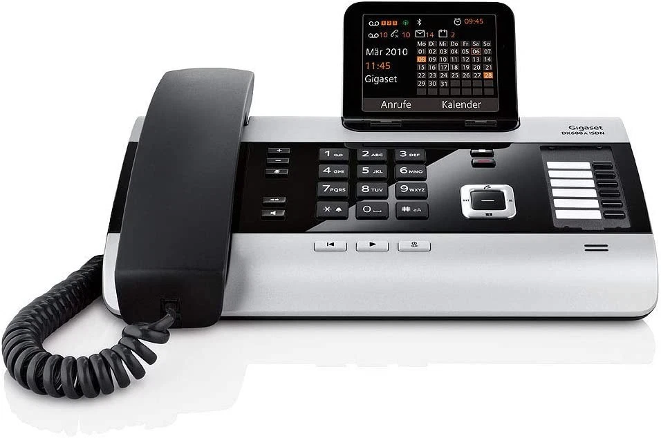 Gigaset DX800A - téléphone filaire - avec répondeur - noir - Photo 4/4