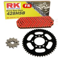 Kettensatz Geeignet FüR Yamaha DT 80 LC I 83-84 Kette RK FR 428 HSB 120 Offen
