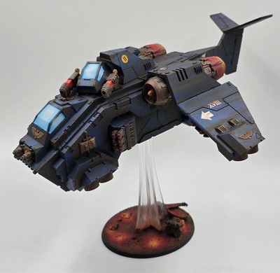 Stormraven Gunship XXL Chapterhouse Ultramarines Space Marines Warhammer 40K RAR