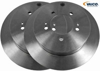 2X Bremsscheibe Vaico V22-40013 2 Bremsscheiben Hinterachse Hinten