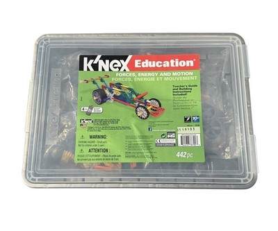 K NEX Education STEM   Forces, Energy and Motion Set 78790 NEW 442pc