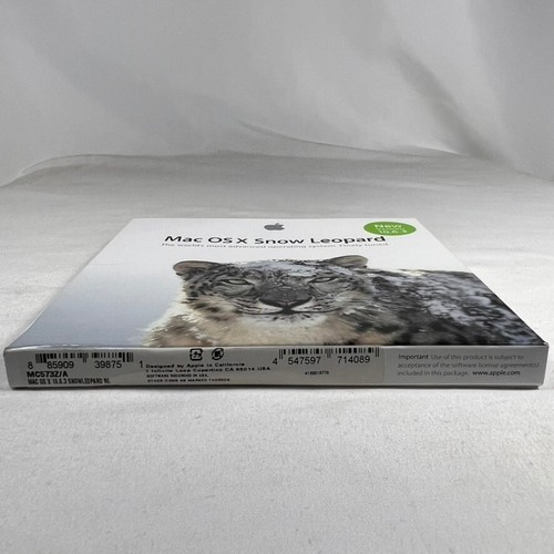 Apple Mac OS X Snow Leopard version 10.6.3 for Mac Complete - Photo 6/8