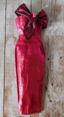 barbie pink metallic dress Barbie SZN Metallic Bubble Dress