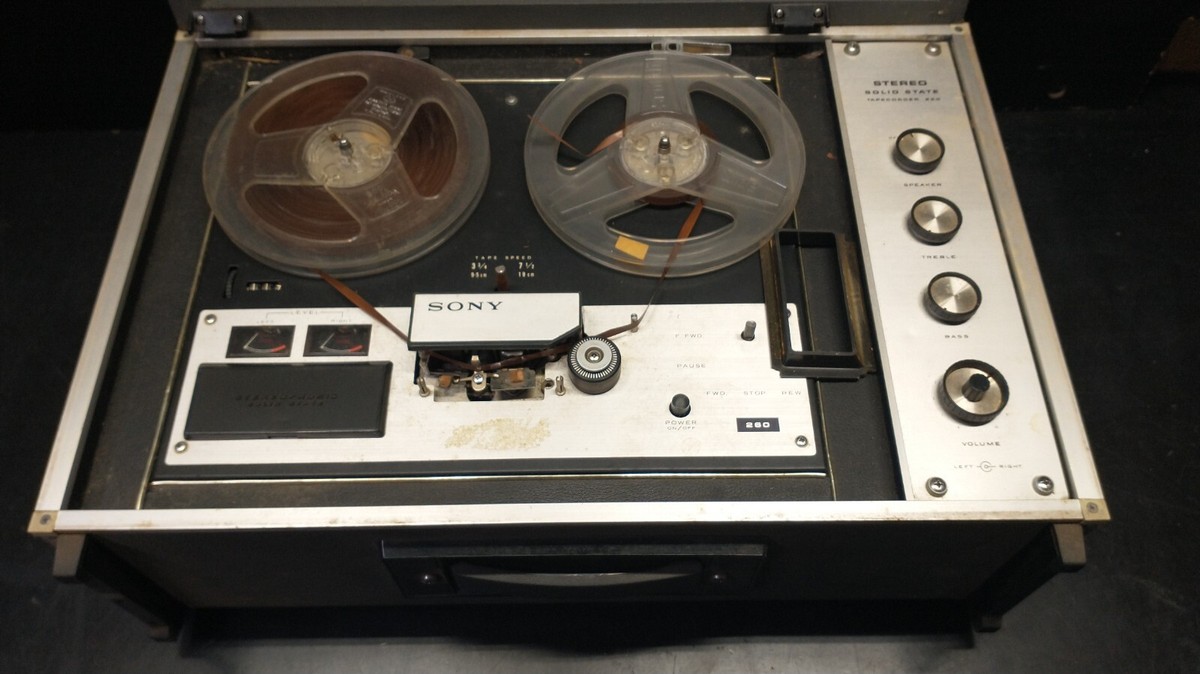 Sony Tapecorder TC-260 Solid State Reel to Reel Stereo